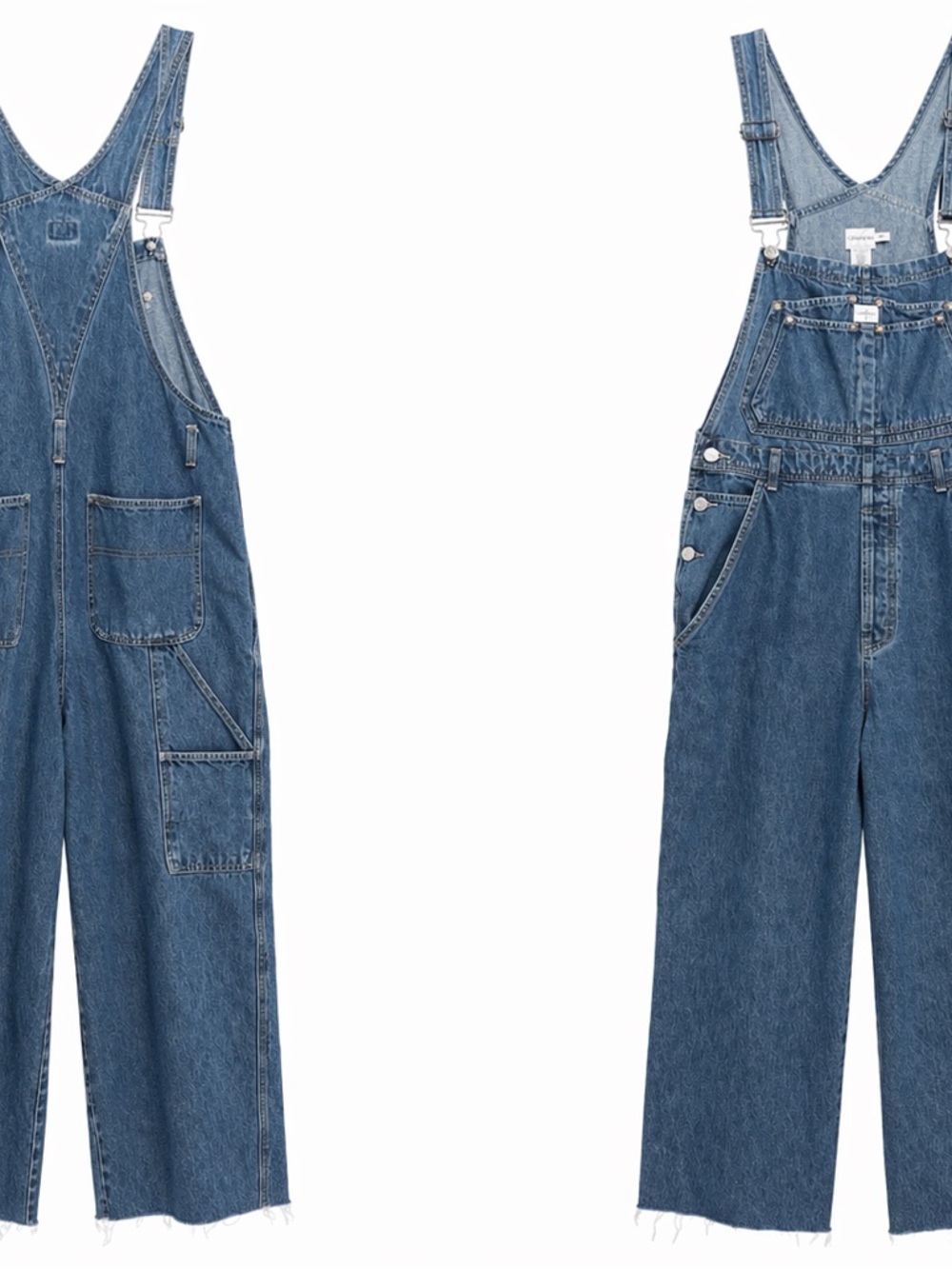 90’s vintage Calvin Klein Blue Denim Women's Overalls